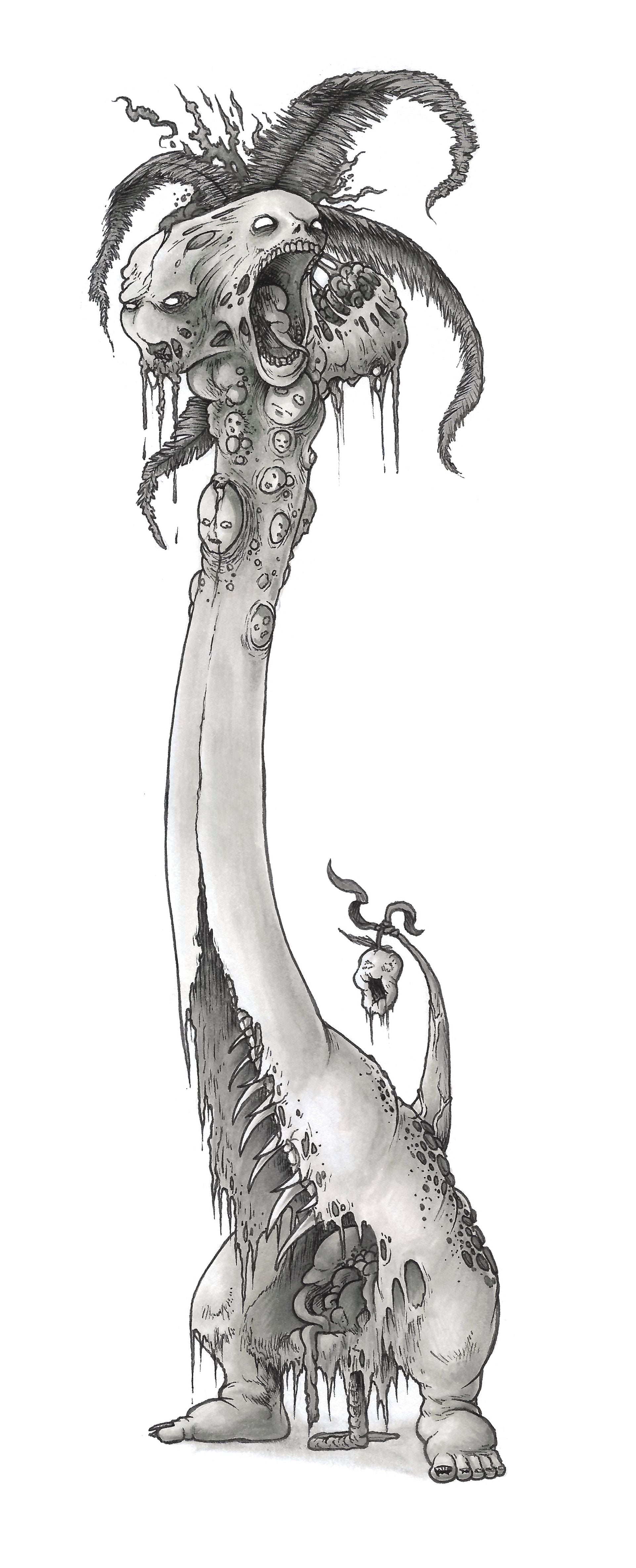 Alolan Exeggutor Print