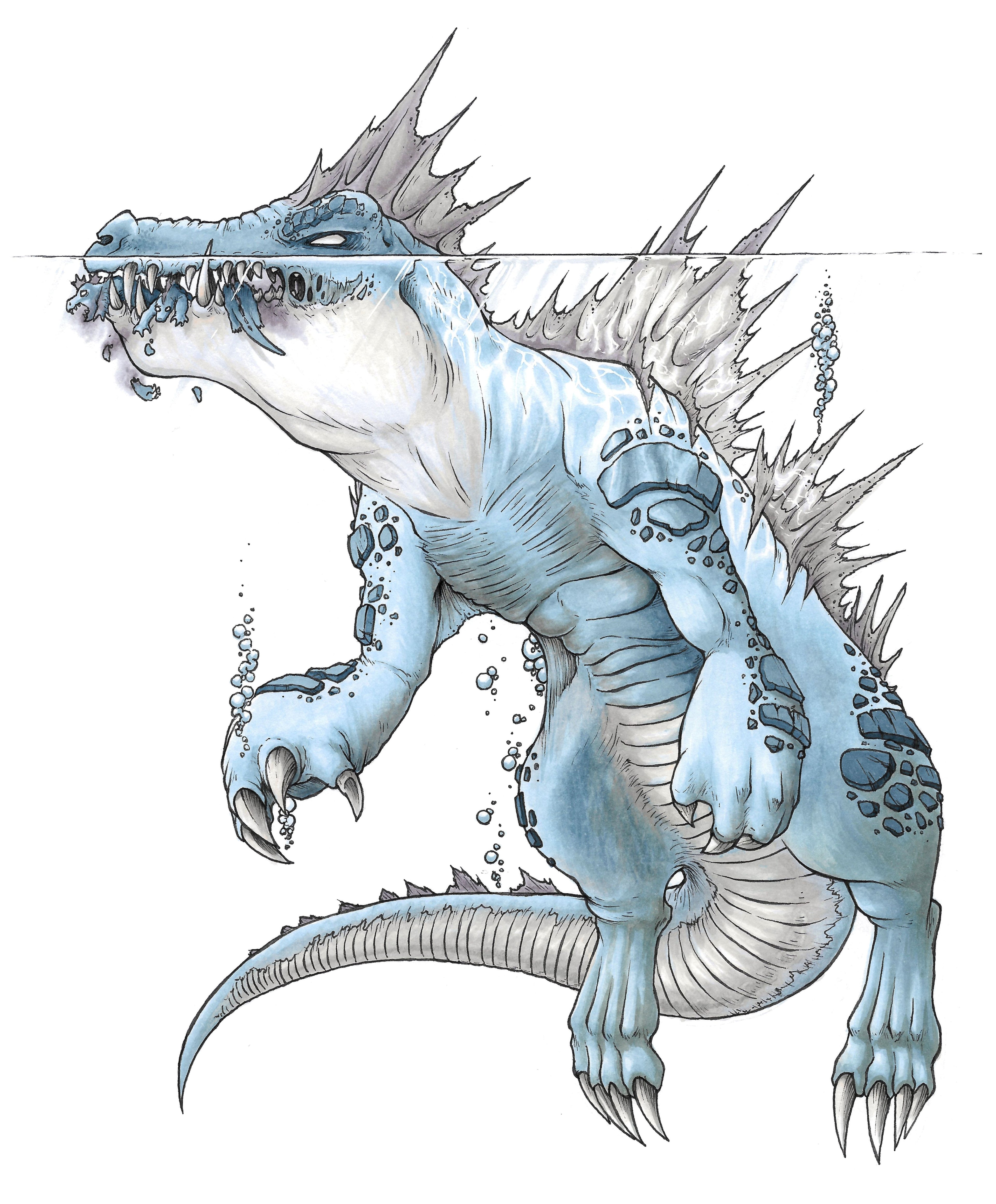 Feraligatr Print