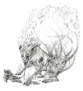 Ninetails Print