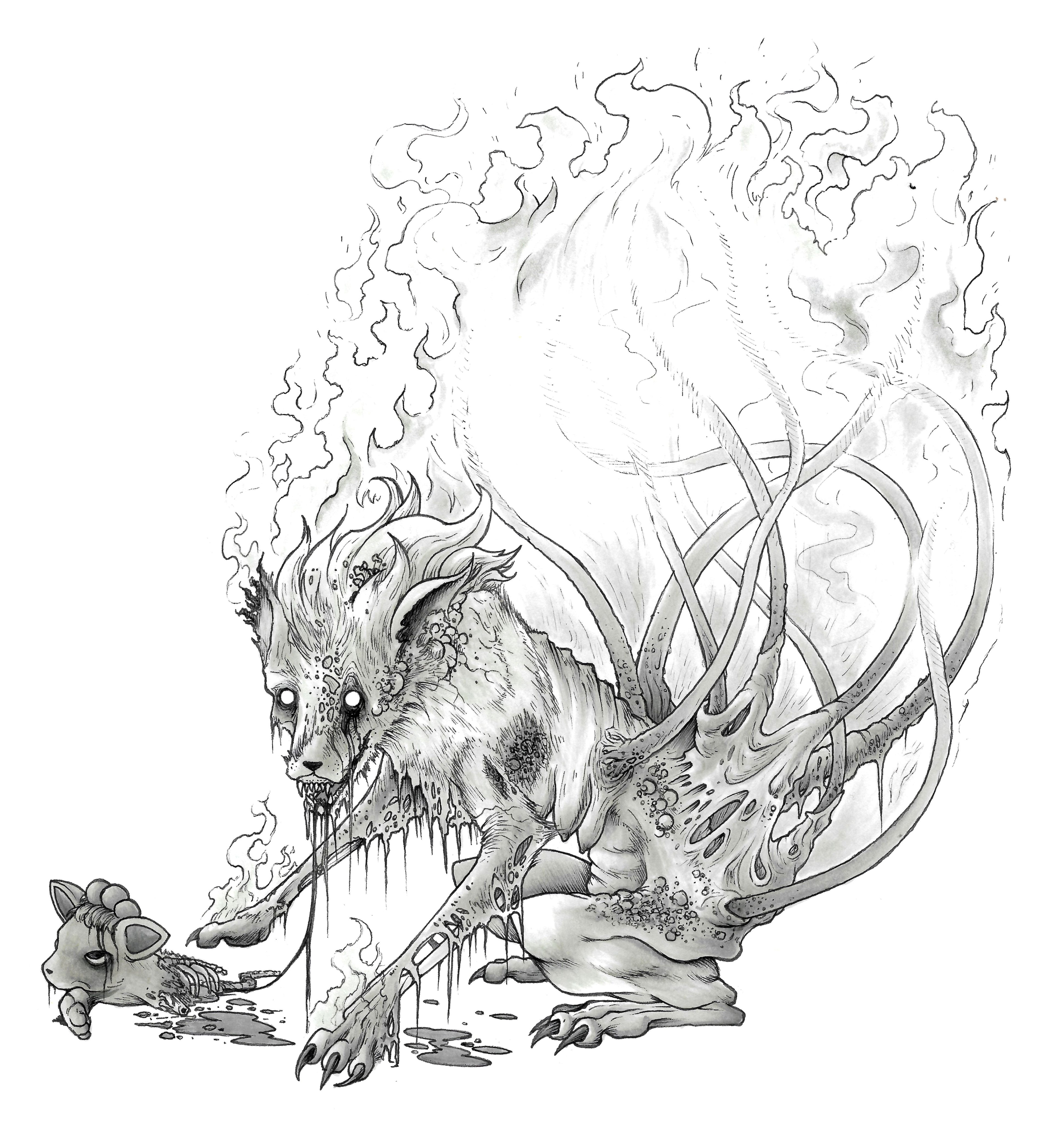 Ninetails Print