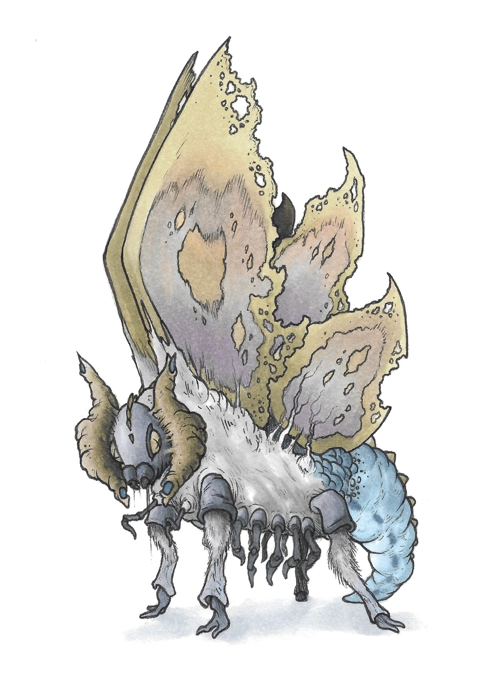 Slither Wing Print