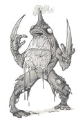 Toxicroak Print