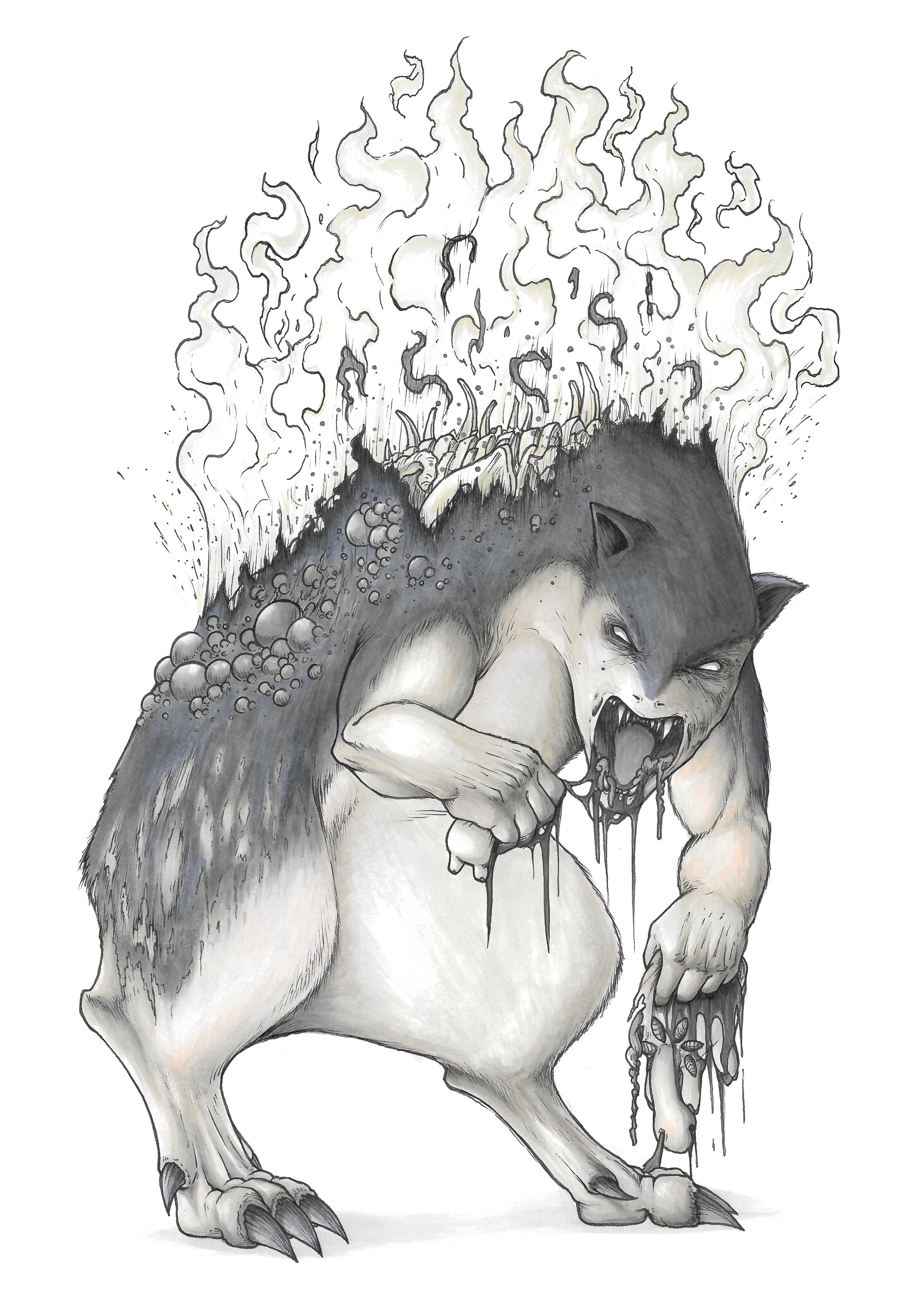Typhlosion Print