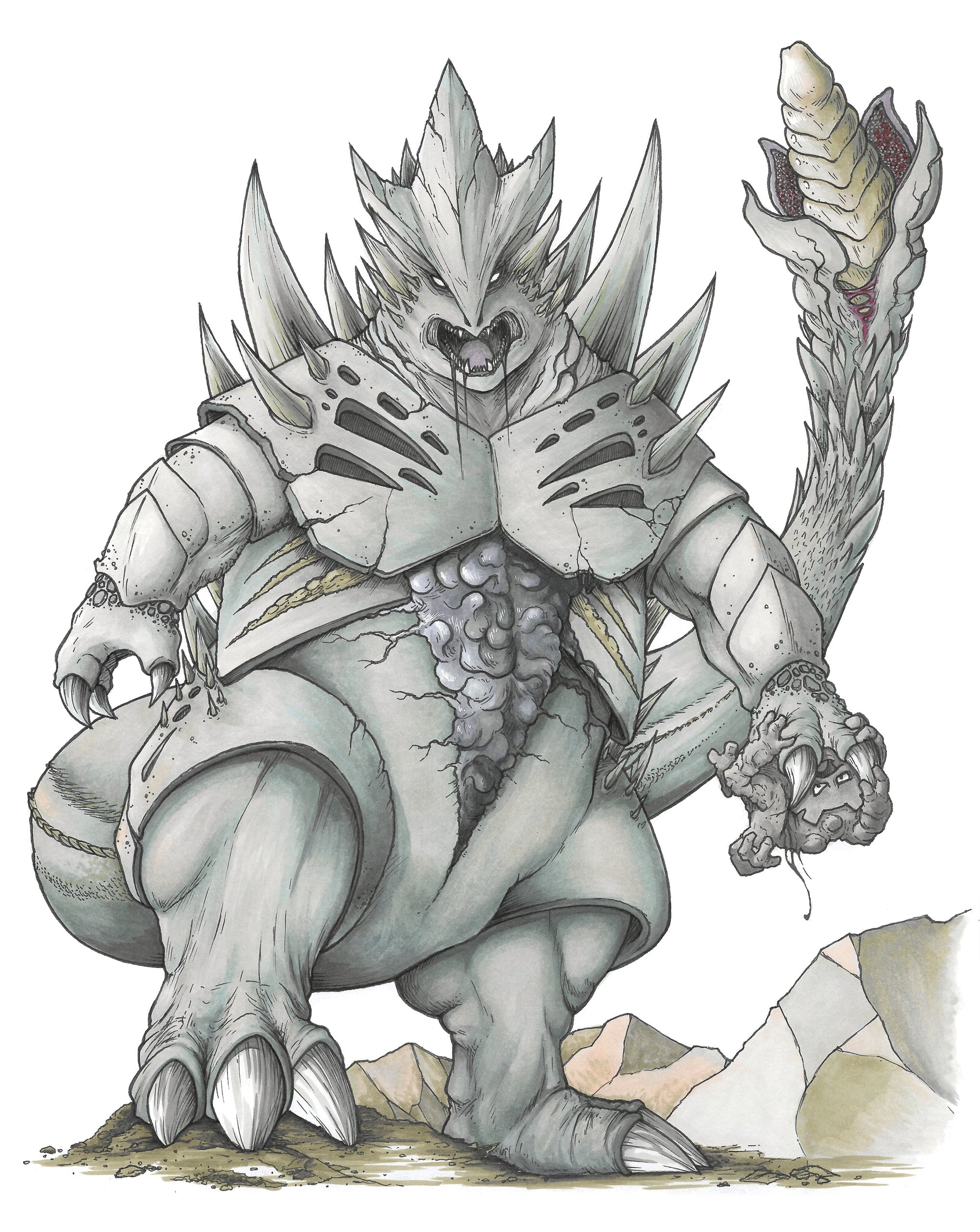 Tyranitar Print