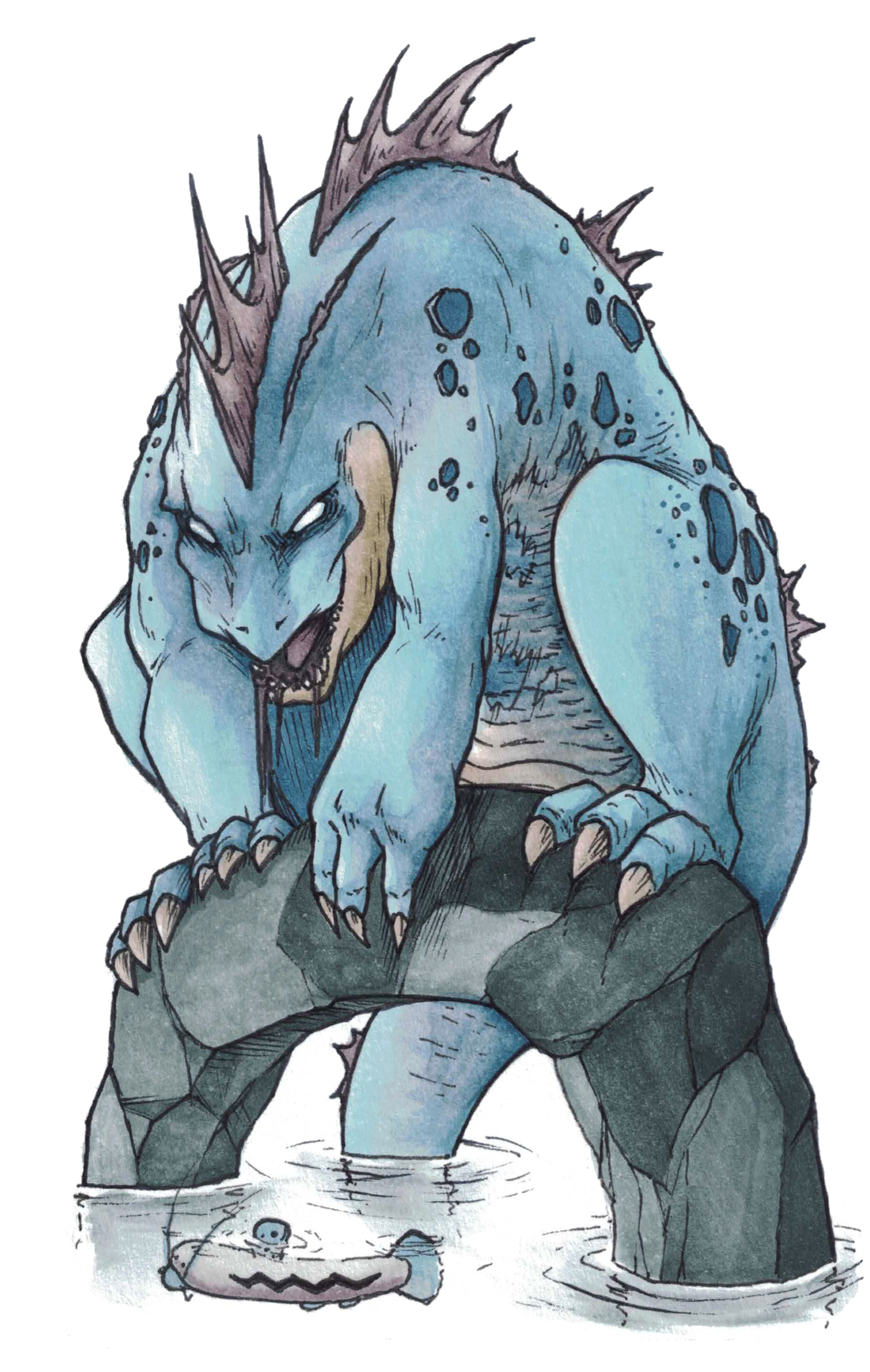 Croconaw Print