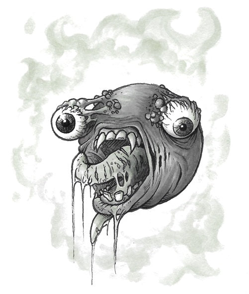 Gastly Print