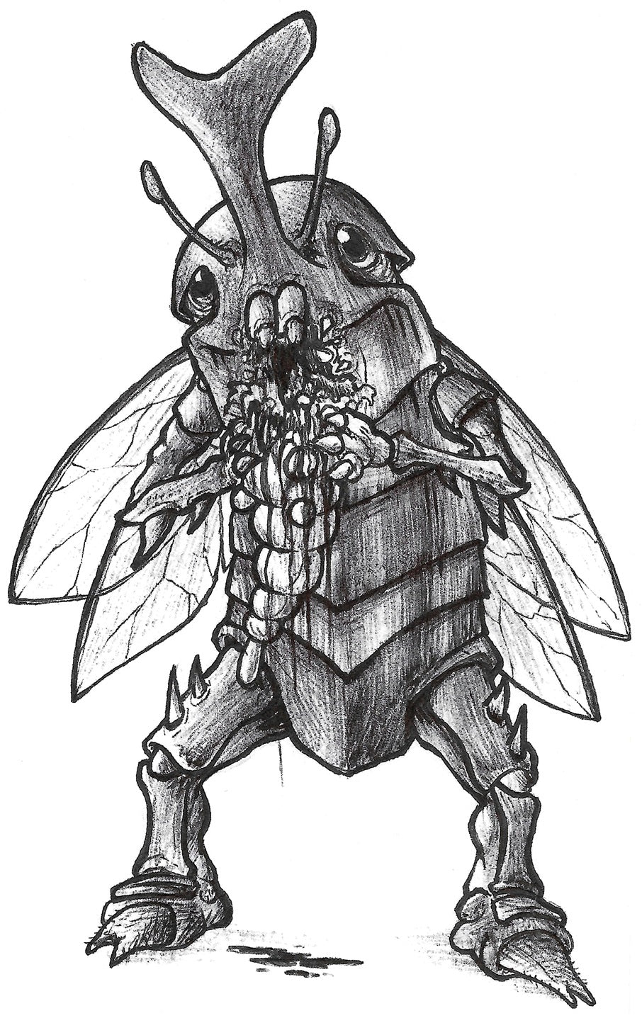 Heracross Print