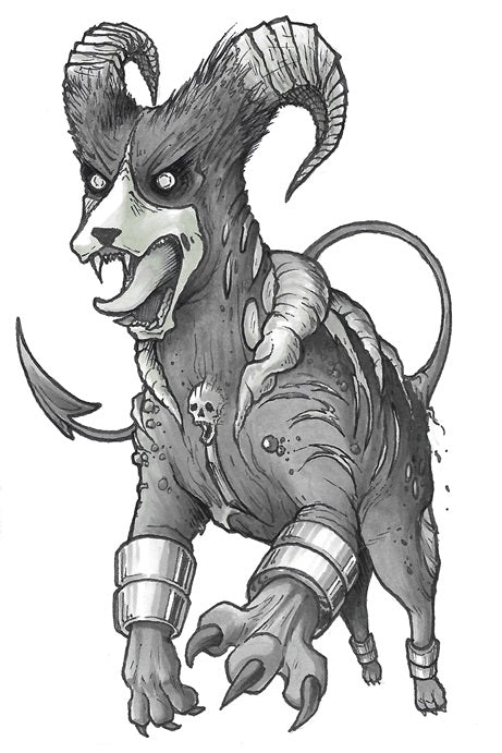 Houndoom Print