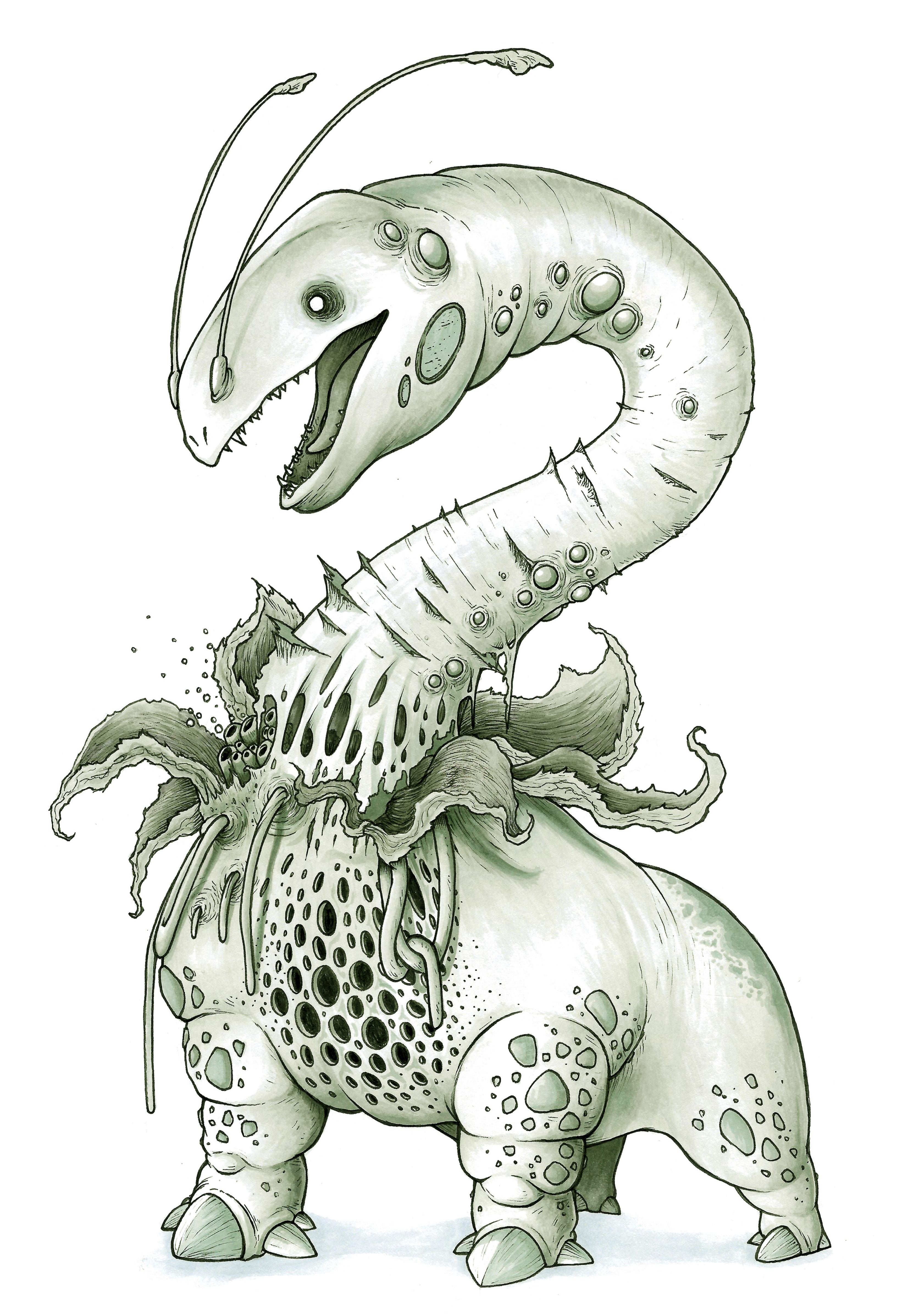 Meganium Print