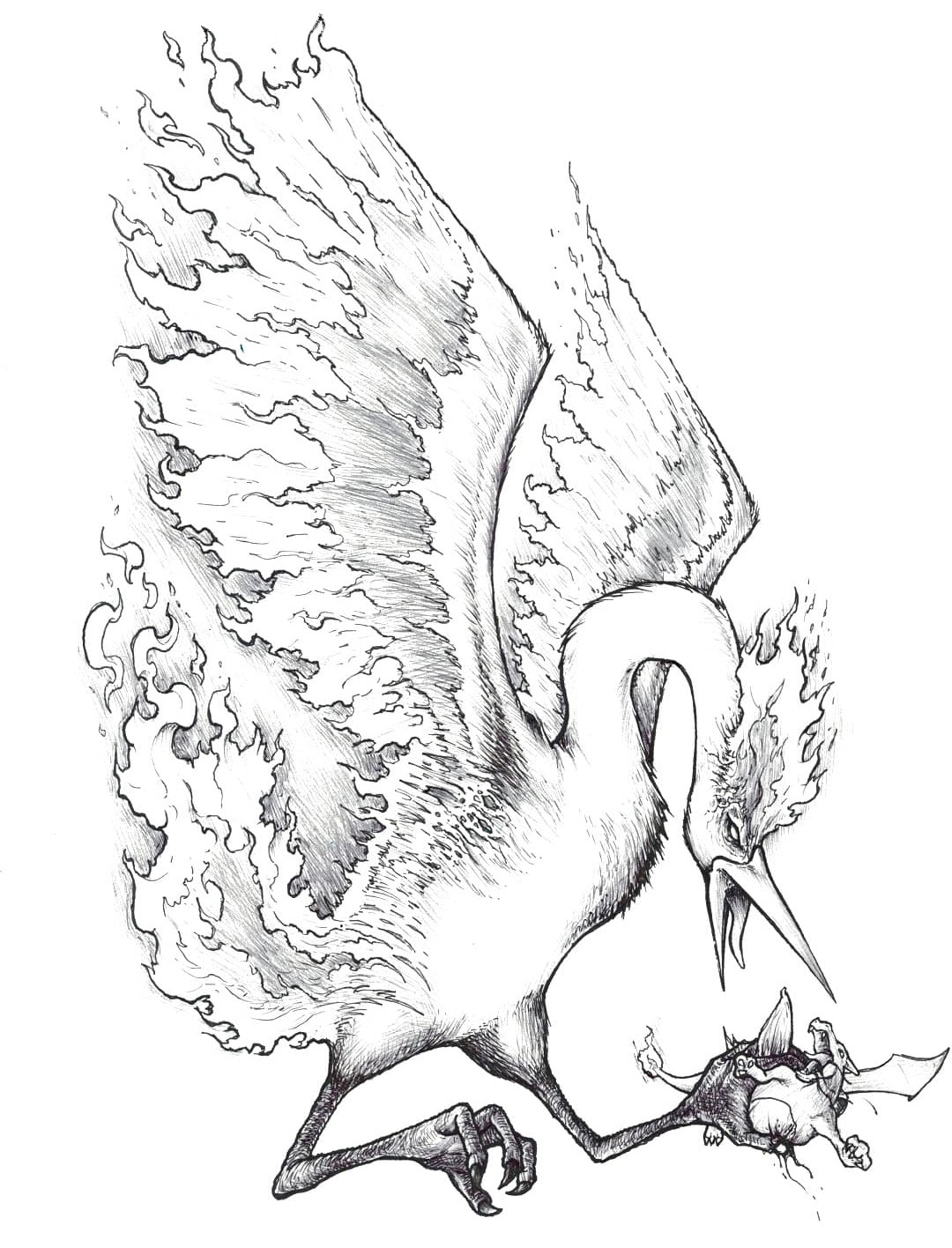 Moltres Print