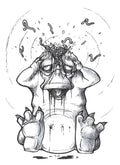 Psyduck Print