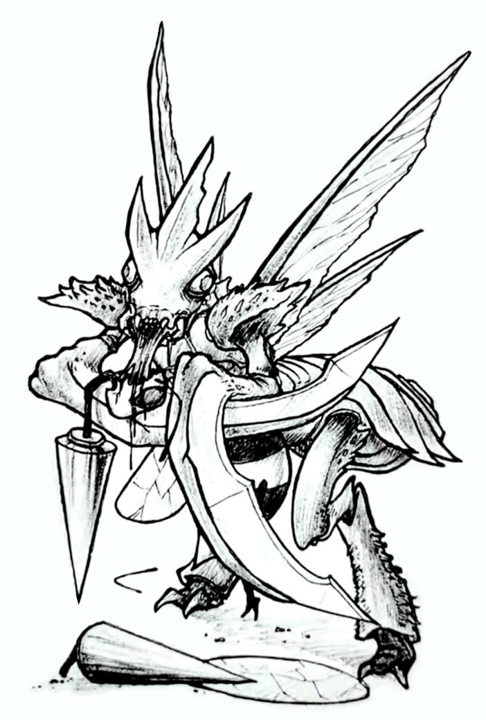 Scyther Print