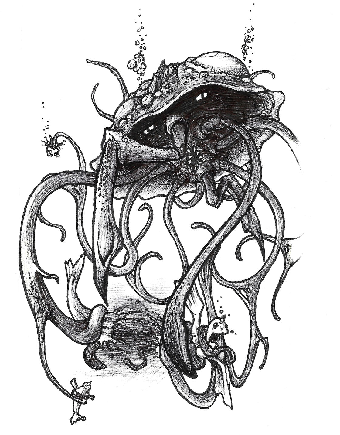 Tentacruel Print