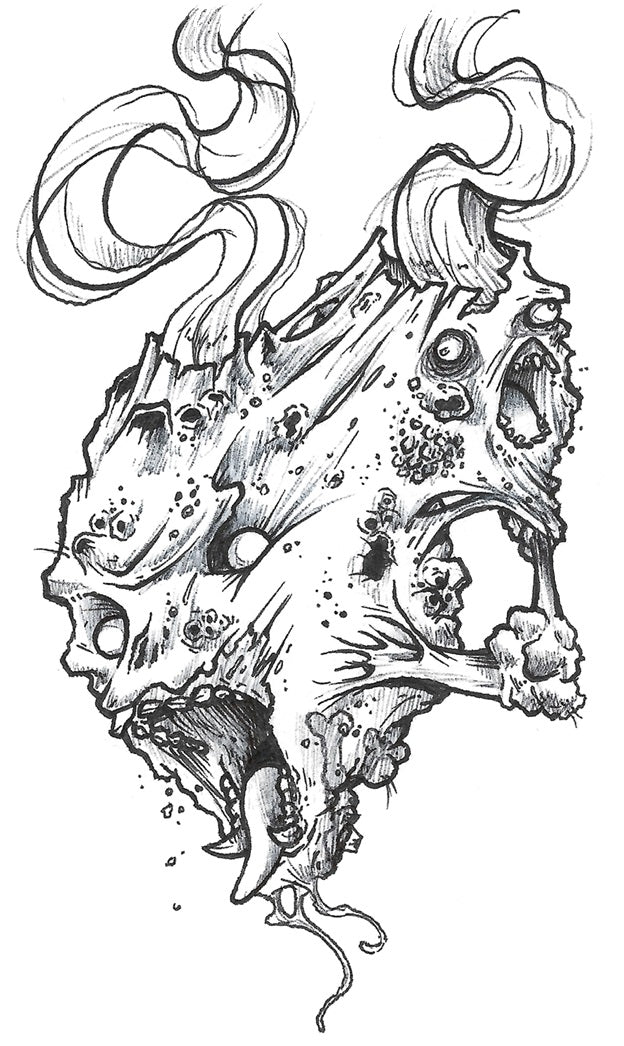Weezing Print