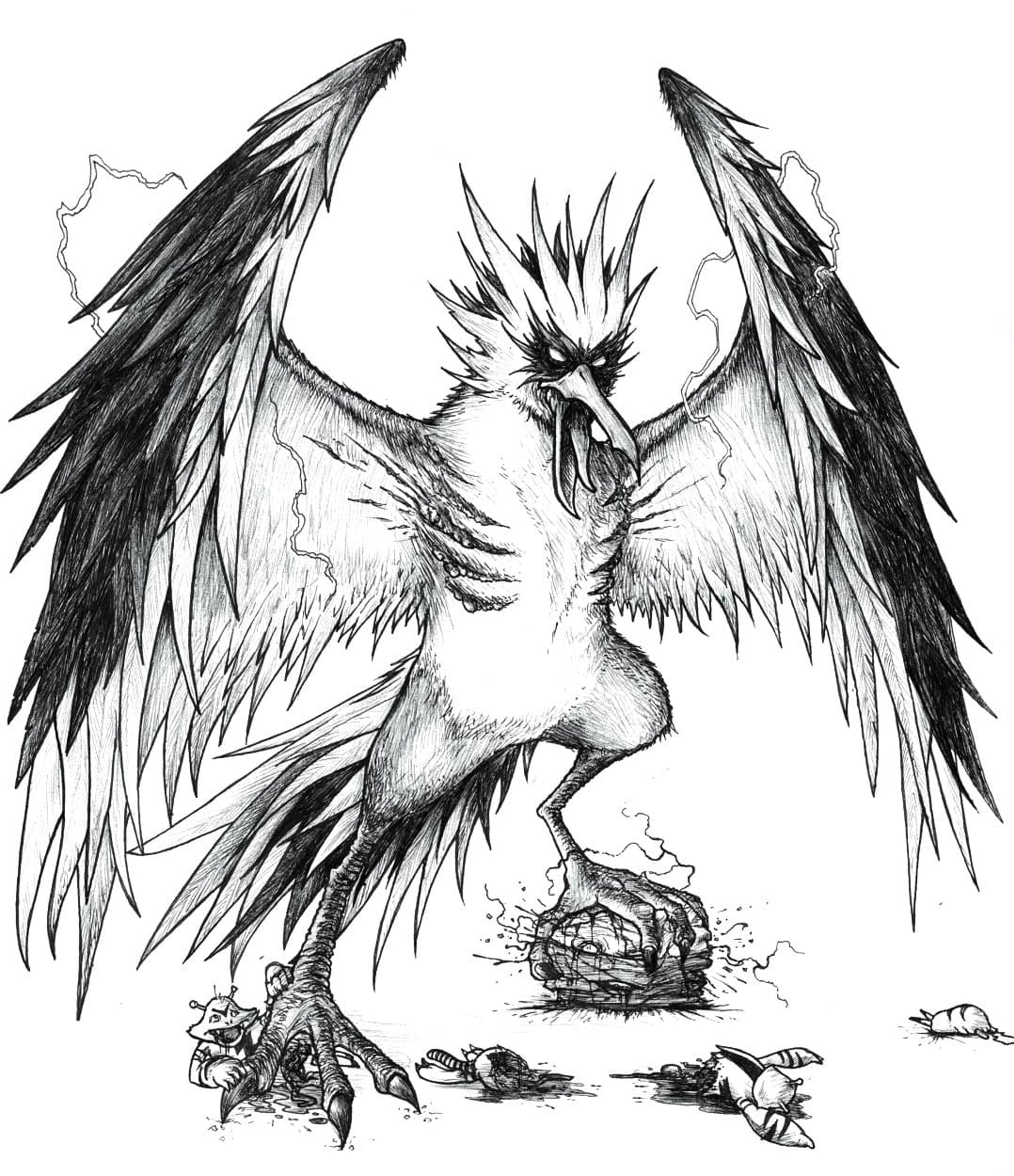 Zapdos Print